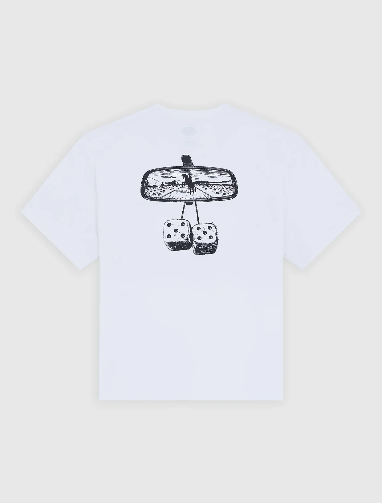 Dickies Men's Polk Mid Weight T-Shirt White DK0A88G00WH1 - Image 7