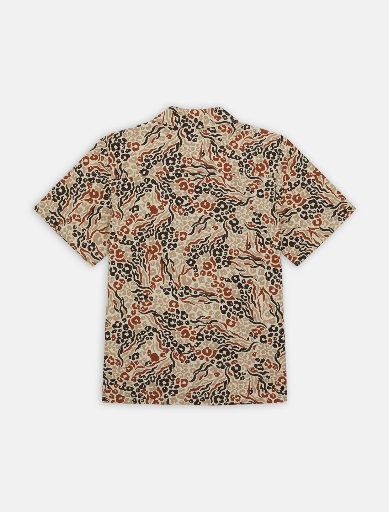 Dickies Men's Saltville Short Sleeve Shirt Red Camouflage DK0A4YS3H97 - Image 4