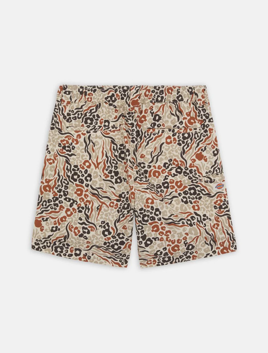 Dickies Men's Saltville Shorts Red Camouflage DK0A4YSHH97 - Image 4