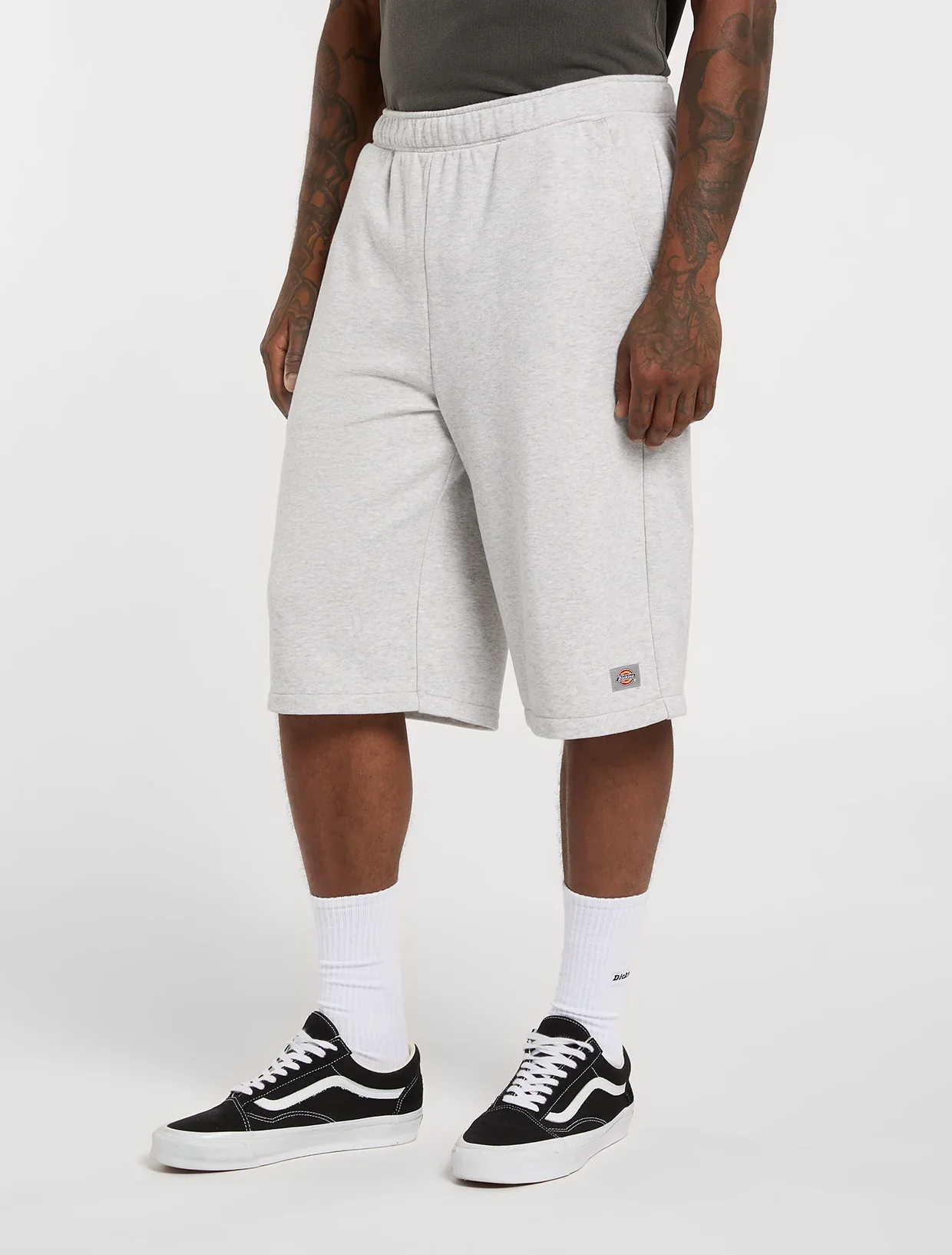Dickies Men's Streetsboro 13-Inch Sweat Shorts Light Grey DK0A885BA281 - Image 4