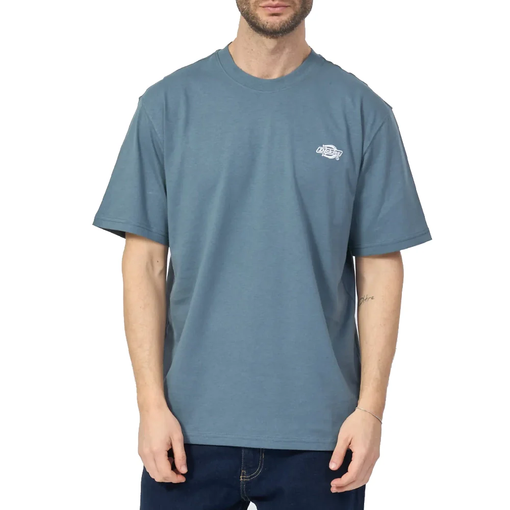 Dickies Men's Summerdale Light Weight T-shirt Stormy Weather DK0A4YAIG701 - Image 2