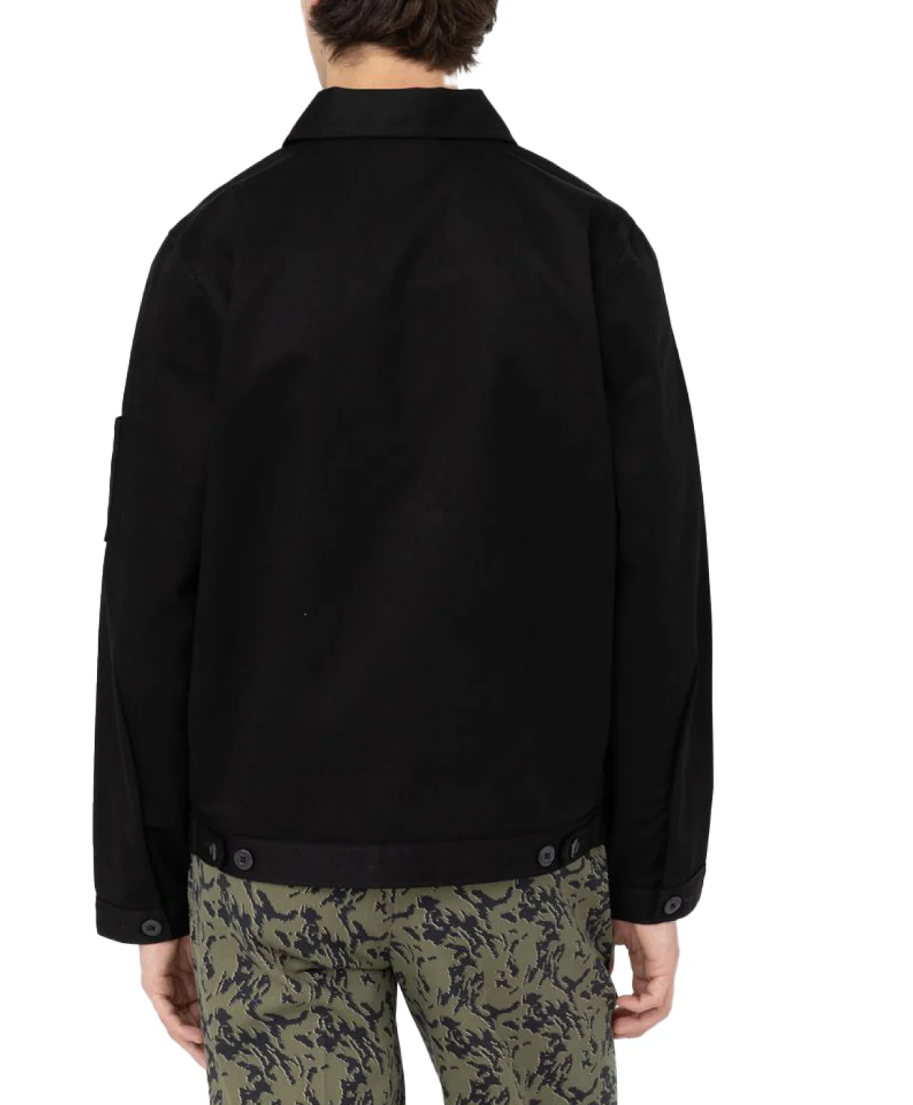 Dickies Men's Unlined Eisenhower Jacket Black DK0A4Y6UBLK1 - Image 2