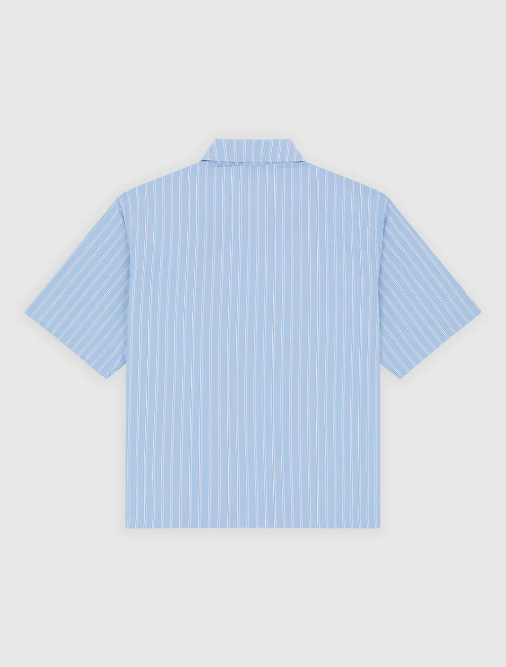Dickies Men's Venedocia Striped Short-Sleeved Shirt Endless Sky DK0A88GUL39 - Image 7