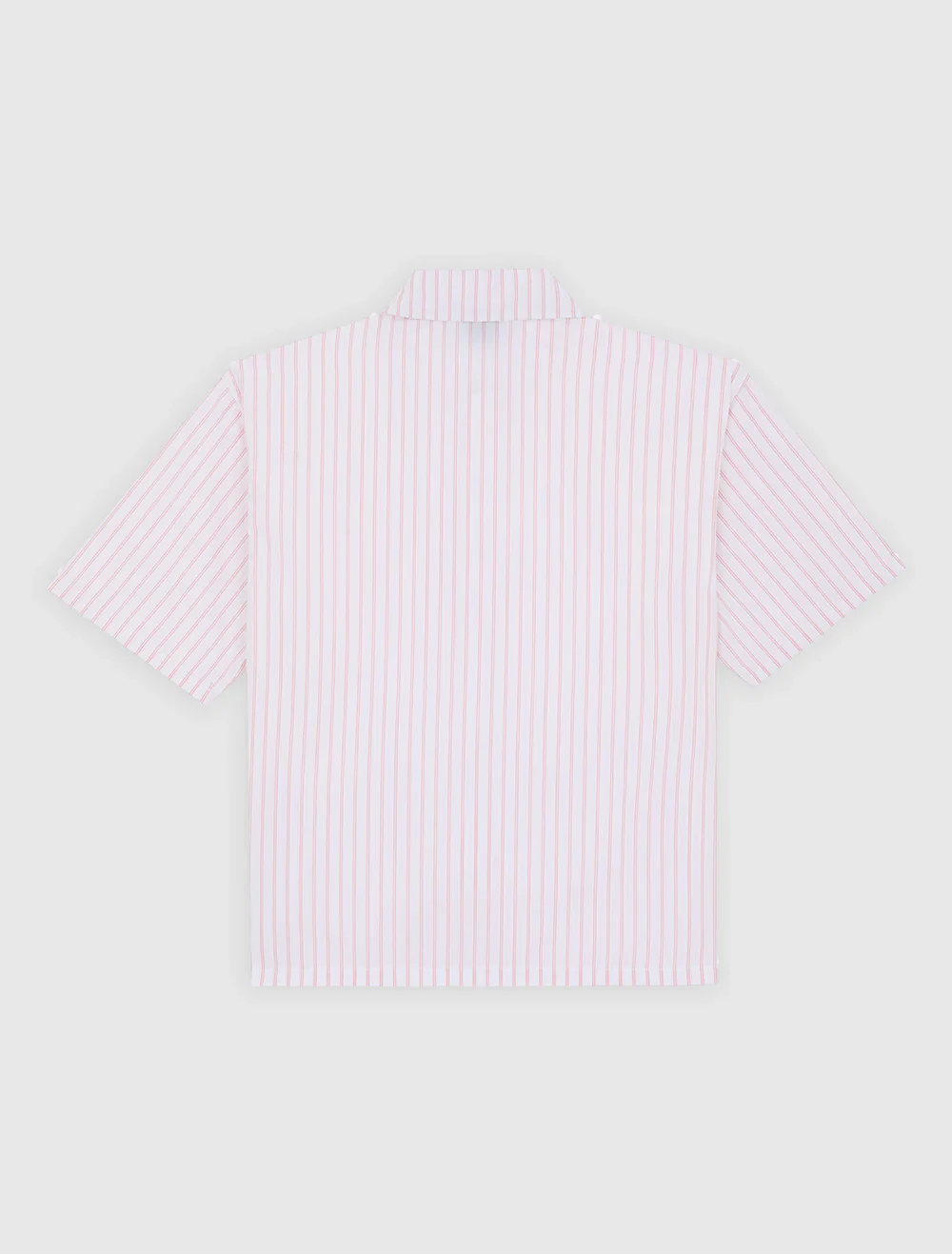 Dickies Men's Venedocia Striped Short-Sleeved Shirt White DK0A88GU0WH - Image 7