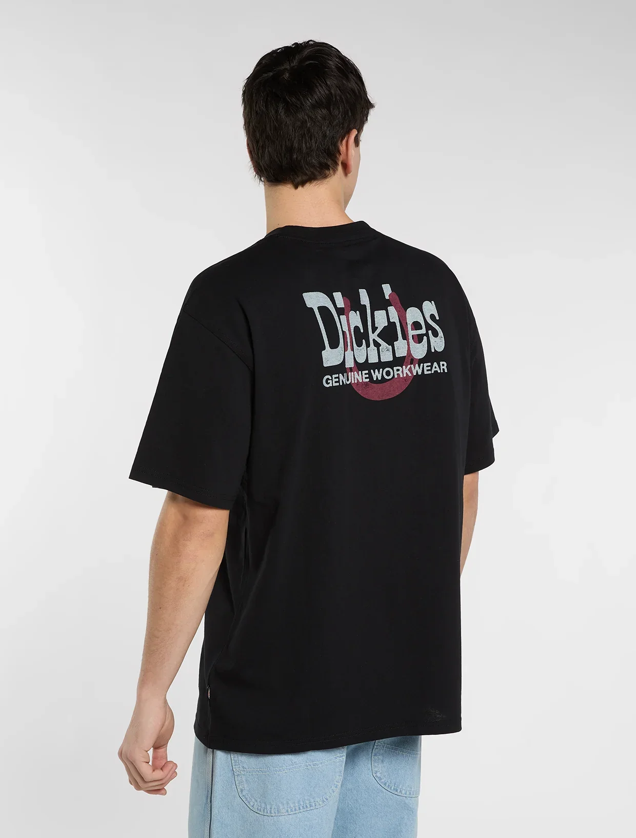 Dickies Men's Vernal Mid Weight T-Shirt Black DK0A88JVBLK1 - Image 2