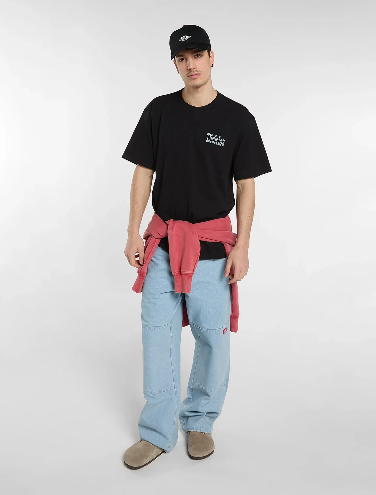Dickies Men's Vernal Mid Weight T-Shirt Black DK0A88JVBLK1 - Image 3