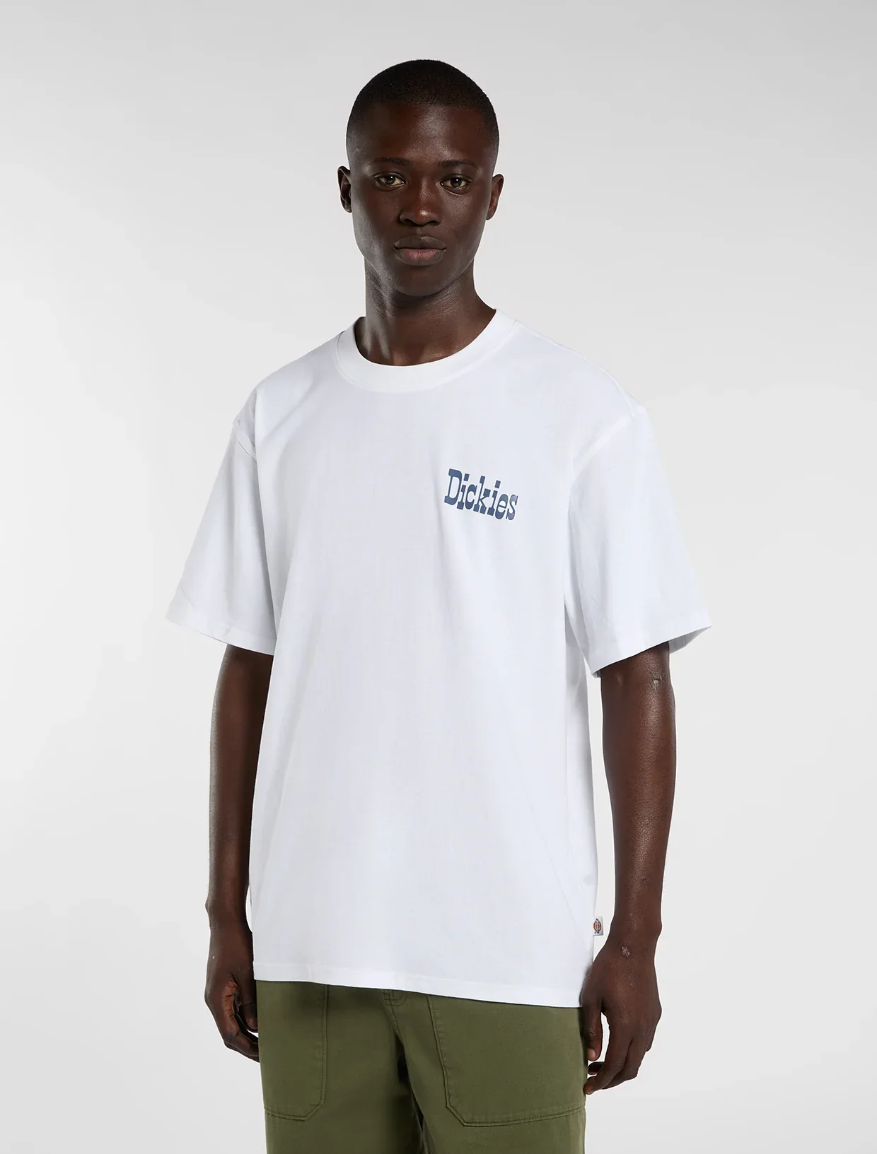 Dickies Men's Vernal Mid Weight T-Shirt White DK0A88JV0WH1 - Image 2