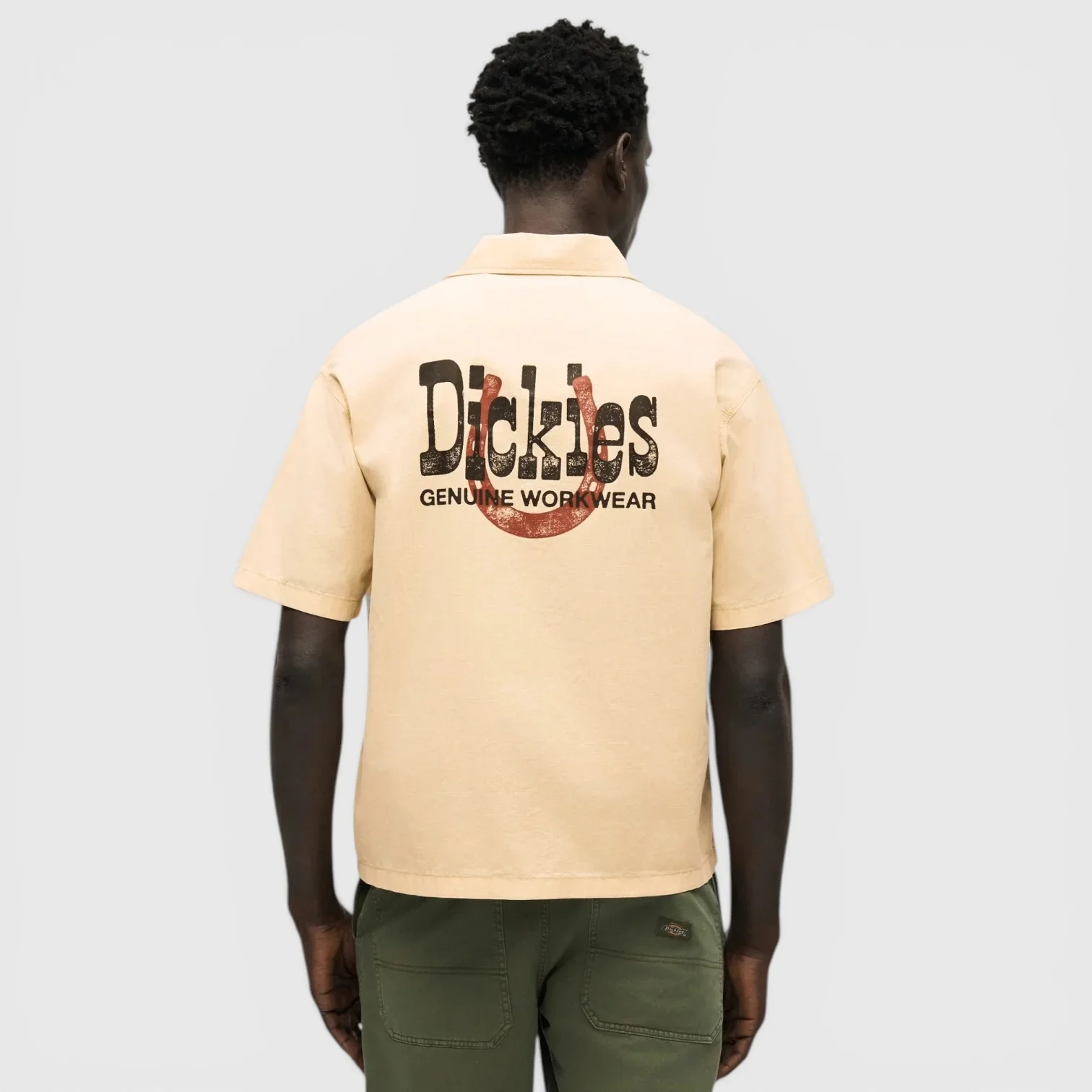 Dickies Men's Vernal Short Sleeve Shirt Wood Ash DK0A88O8L17 - Image 2