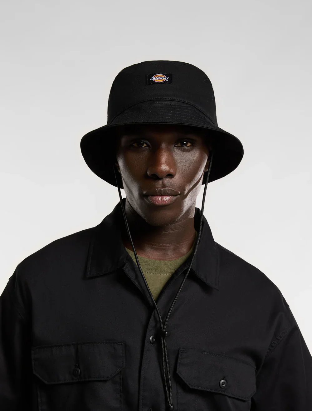 Dickies Unisex Clarks Grove Bucket Hat Black DK0A4XXSBLK - Image 4