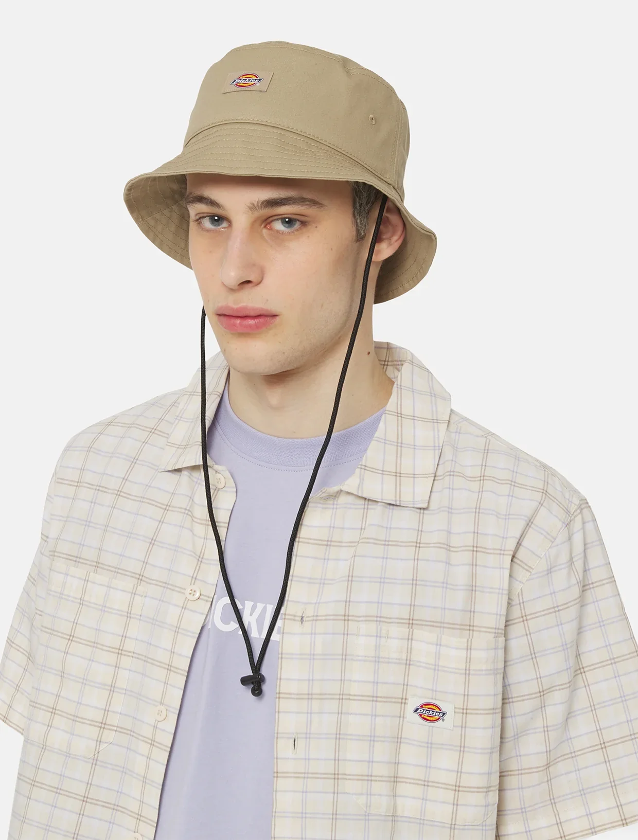 Dickies Unisex Clarks Grove Bucket Hat Sandstone DK0A4XXSL44 - Image 5