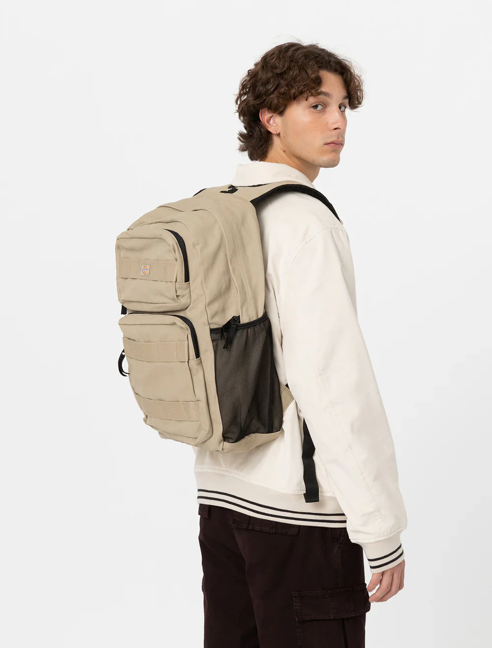 Dickies Unisex Duck Canvas Utility Backpack Desert Sand DK0A4YOFDS0 - Image 6