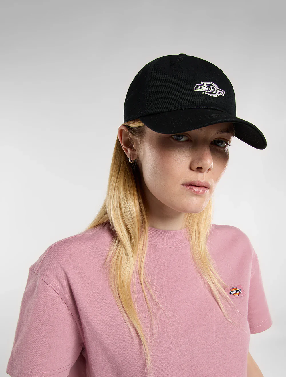 Dickies Unisex Essential Dad Baseball Cap Black DK0A4Z6NBLK - Image 4