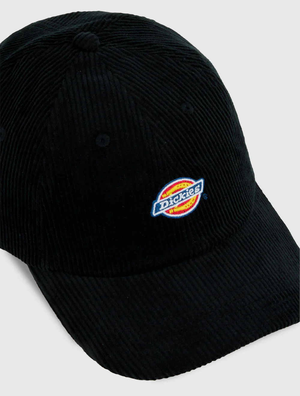 Dickies Unisex Hardwick Cord Baseball Cap Black DK0A4ZAYBLK - Image 3