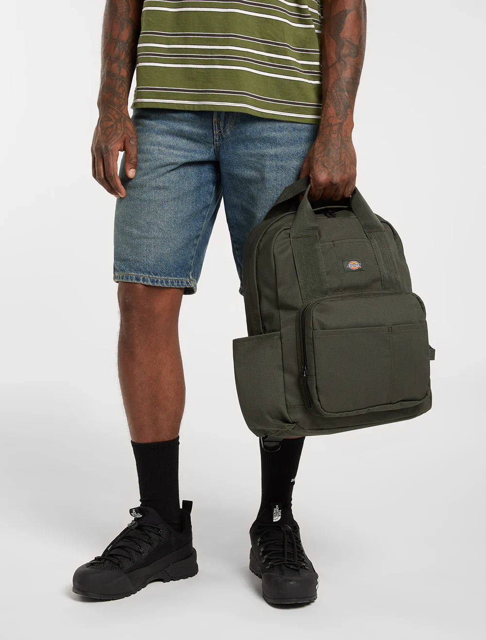 Dickies Unisex Lisbon Backpack Olive Green DK0A4X7F0OG - Image 6
