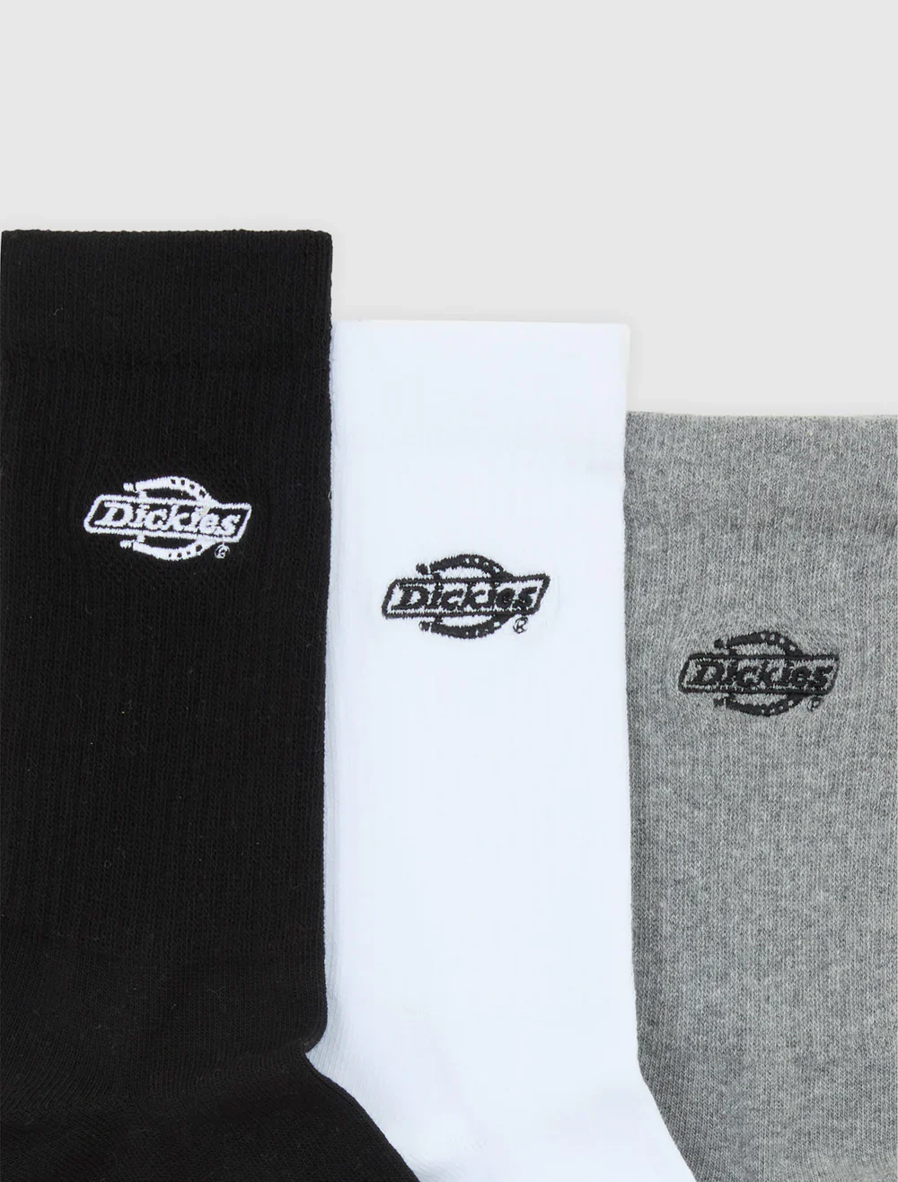 Dickies Unisex Summerdale Socks (3 Pack) White DK0A88QJWHX - Image 3