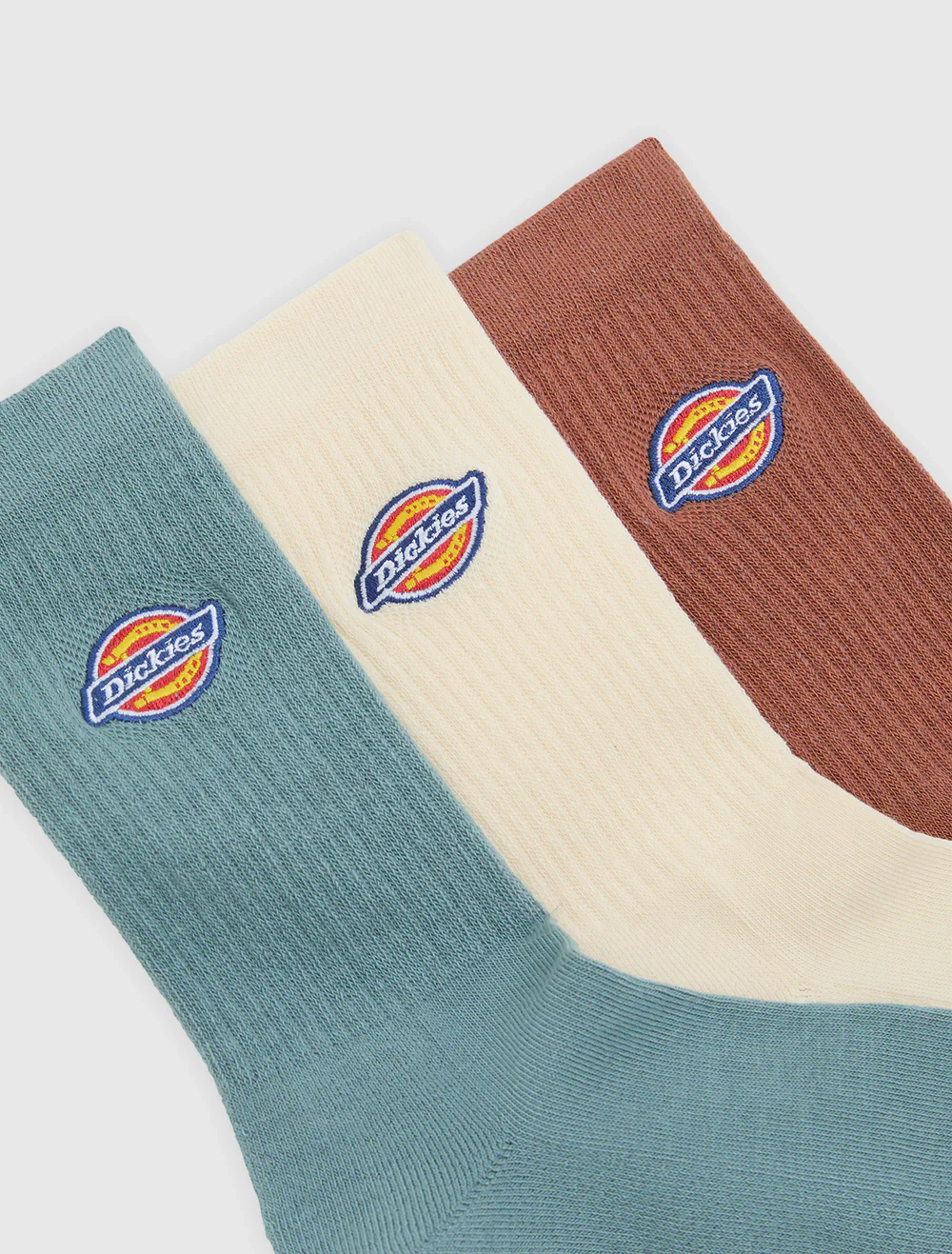 Dickies Unisex Valley Grove Socks (3 Pack) Stormy Sea DK0A4X82L37 - Image 2