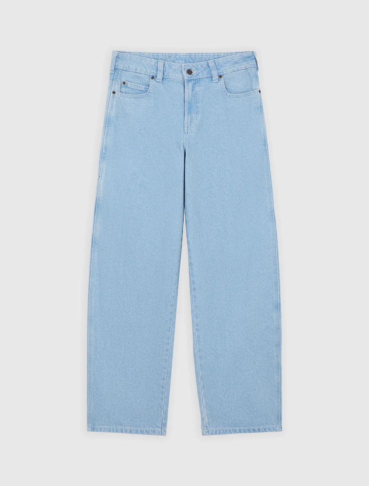 Dickies Women's 957 Loose Tapered Work Jeans Vintage Blue DK0A885JC151 - Image 6