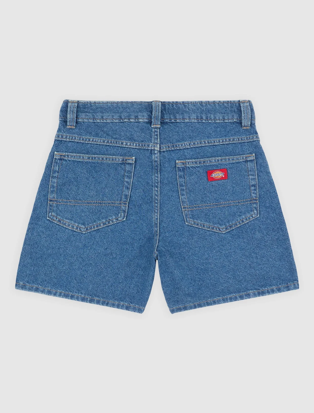 Dickies Women's 984 5-Inch High Waist Denim Shorts Classic Blue DK0A88QVCLB1 - Image 7