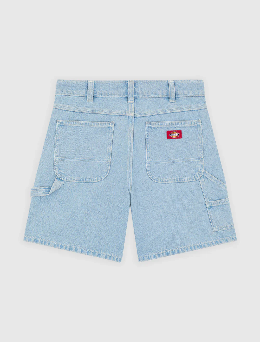 Dickies Women's 993 7-Inch Denim Carpenter Shorts Vintage Blue DK0A88PBC15 - Image 9