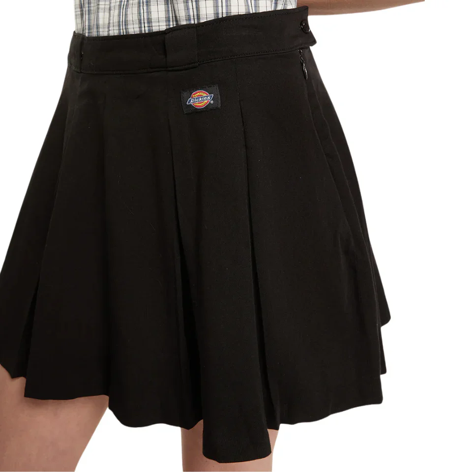 Dickies Women's Garment Dye Work Skirt Black DK0A8CN3BLK - Image 4