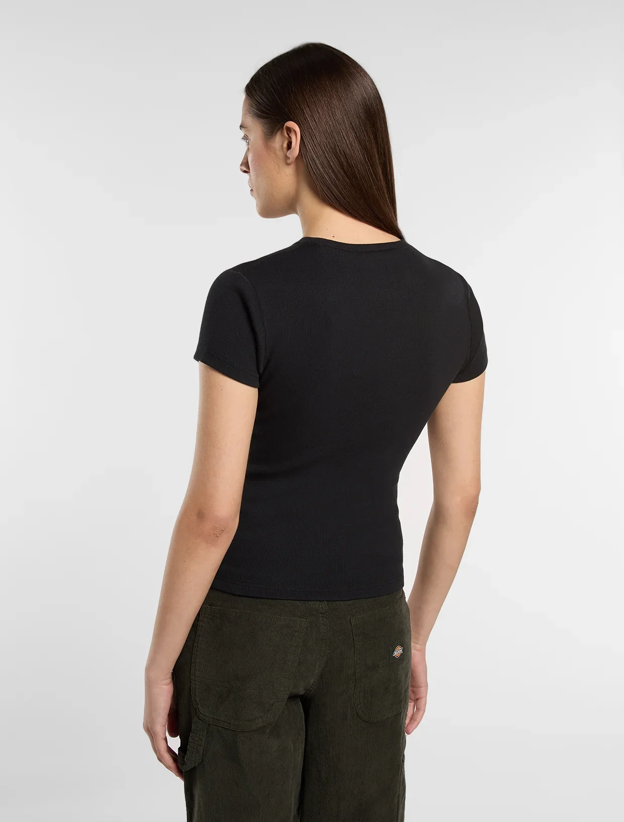 Dickies Women's Gladeville Mid Weight T-Shirt Black DK0A87QBBLK1 - Image 2