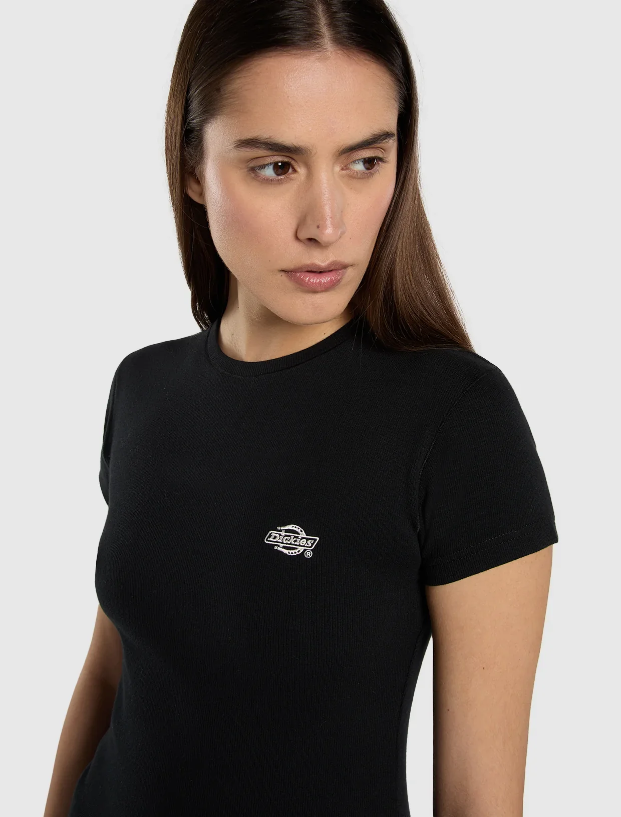 Dickies Women's Gladeville Mid Weight T-Shirt Black DK0A87QBBLK1 - Image 4