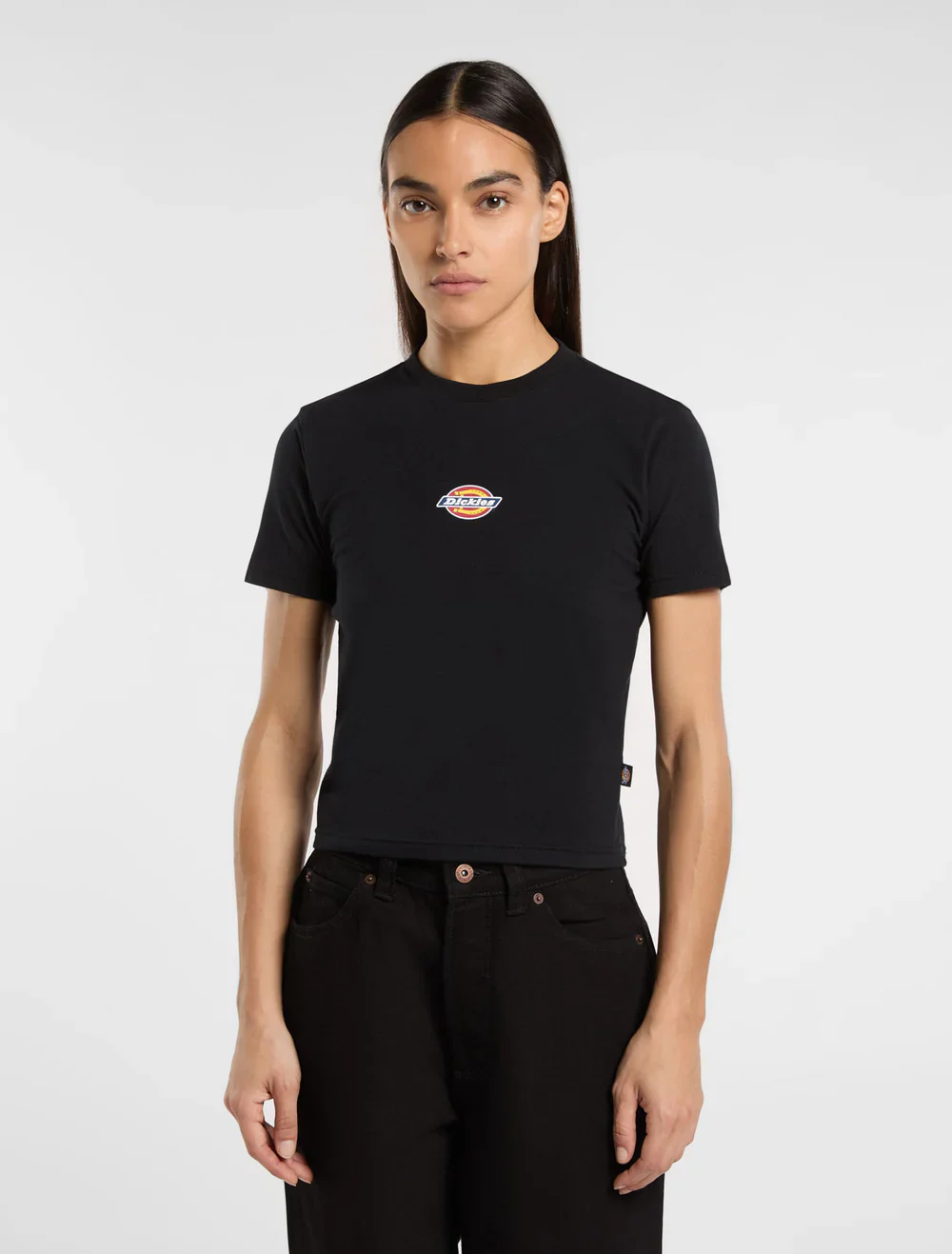 Dickies Women's Maple Valley Regular T-Shirt Black DK0A4ZAOBLK