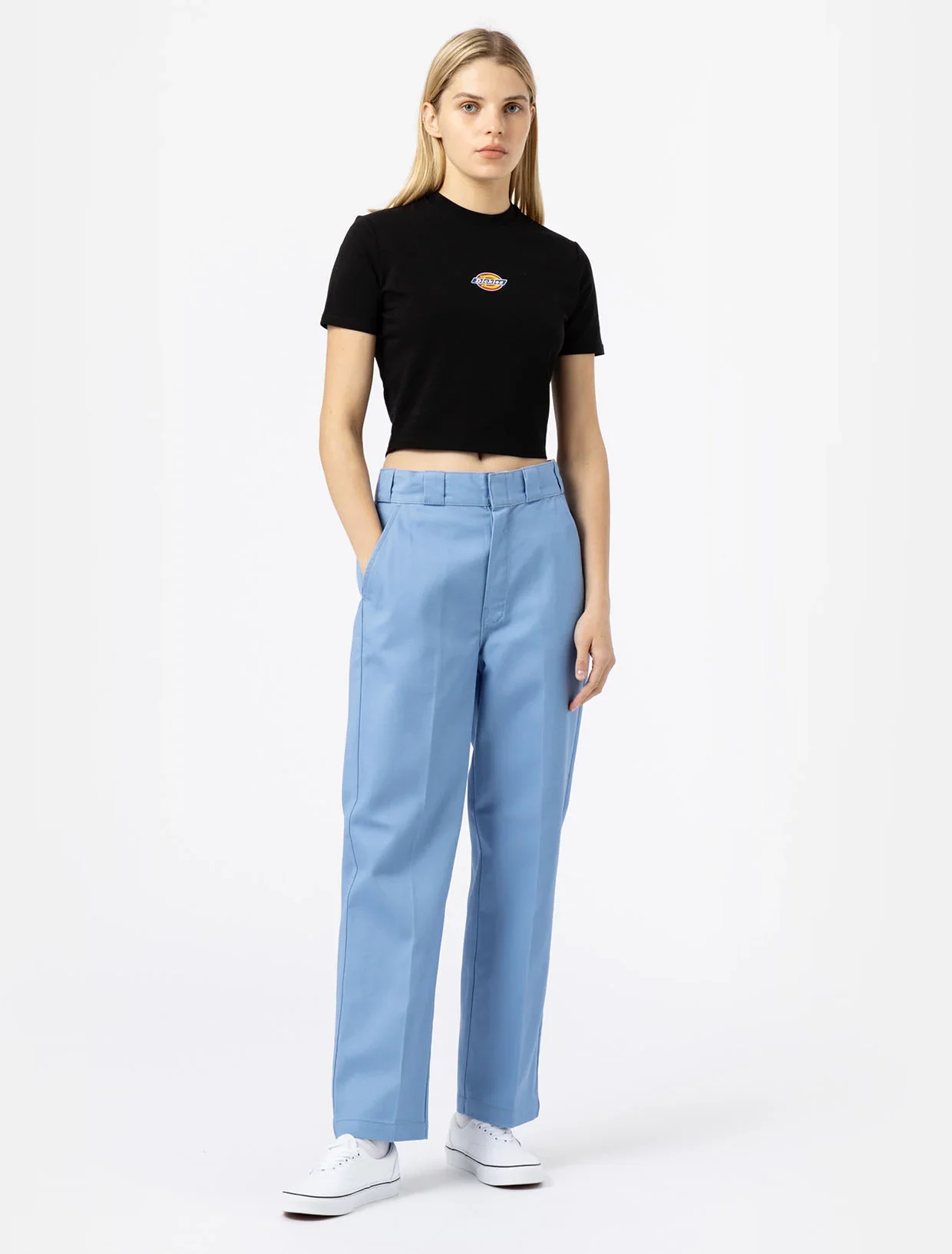Dickies Women's Maple Valley T-Shirt Black DK0A4XPOBLK1 - Image 3