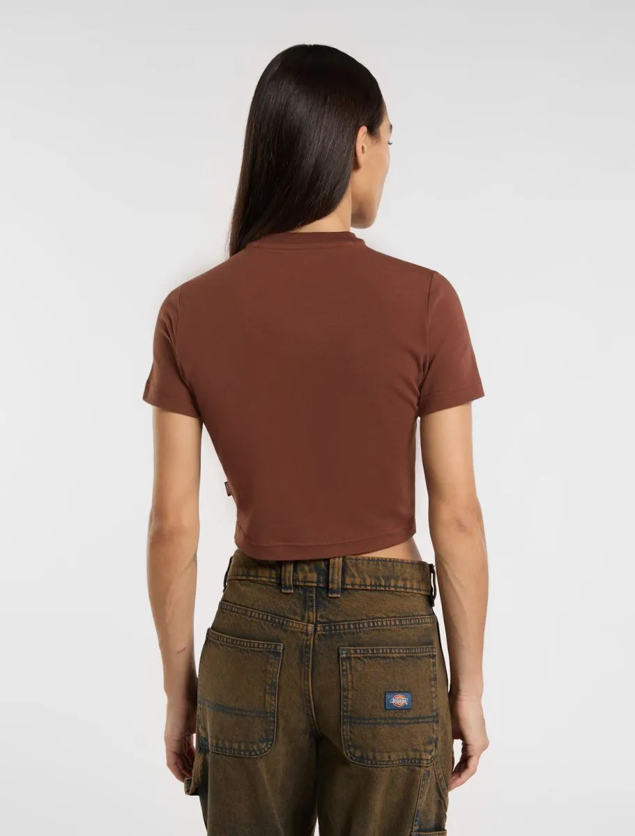 Dickies Women's Maple Valley T-Shirt Brown DK0A4XPOK471 - Image 2
