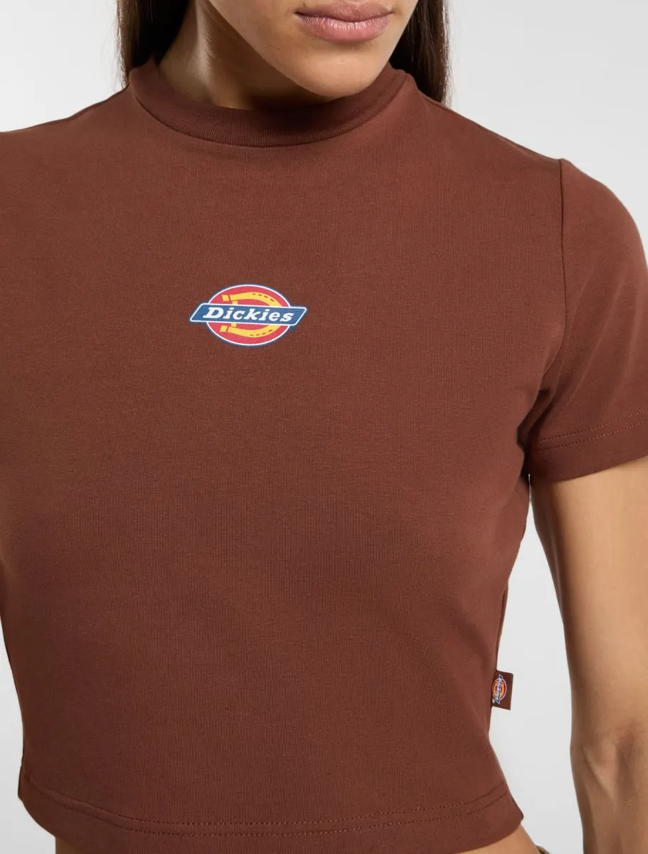 Dickies Women's Maple Valley T-Shirt Brown DK0A4XPOK471 - Image 4