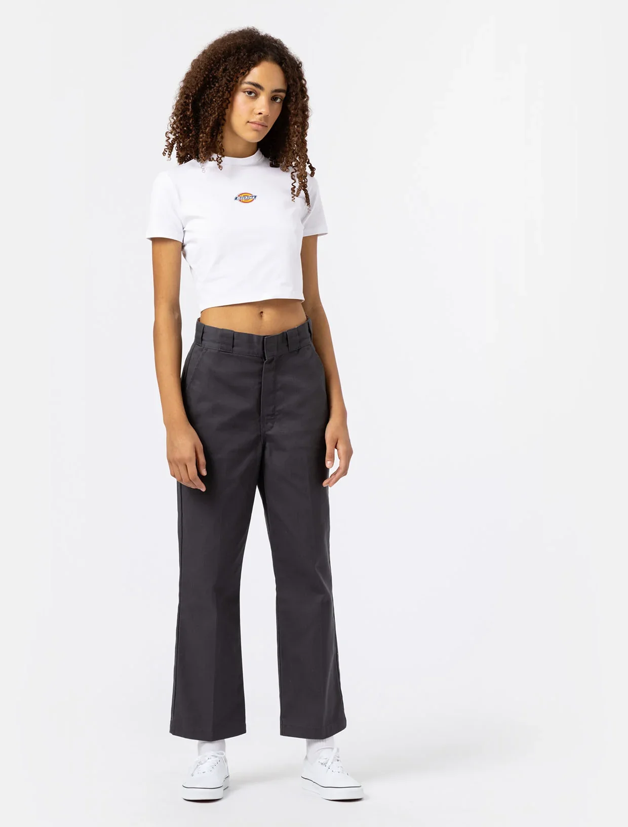 Dickies Women's Maple Valley T-Shirt White DK0A4XPOWHX1 - Image 3