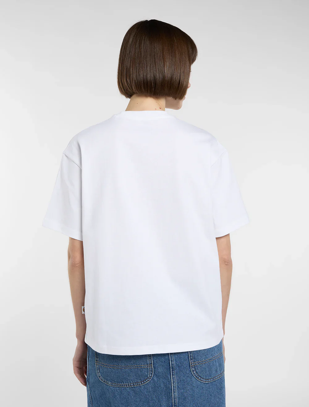 Dickies Women's Polk Medium Weight T-shirt White DK0A88PC0WH - Image 2