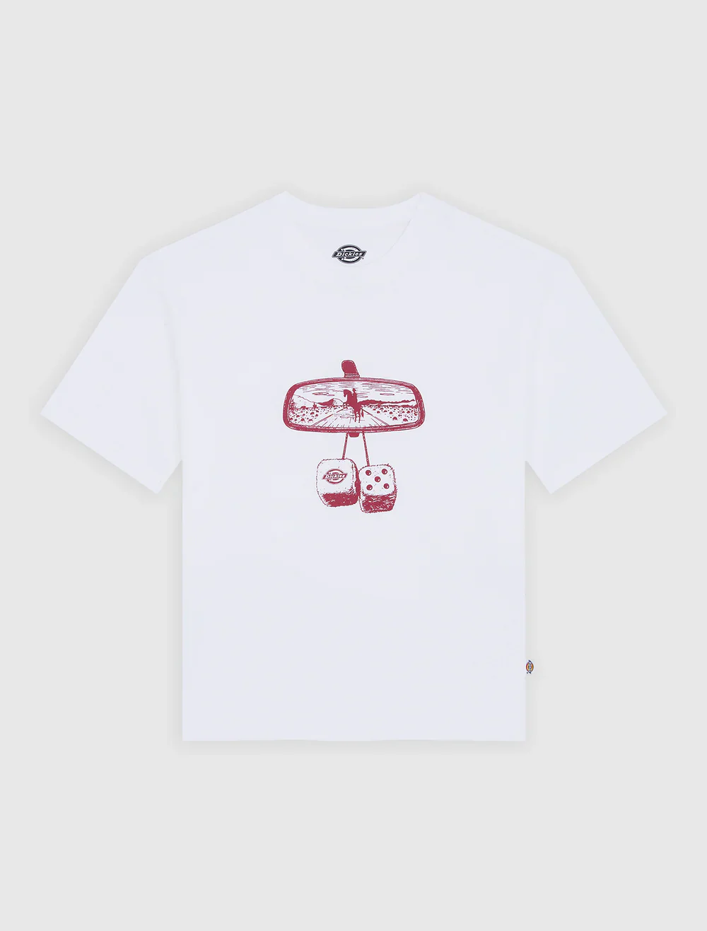 Dickies Women's Polk Medium Weight T-shirt White DK0A88PC0WH - Image 6