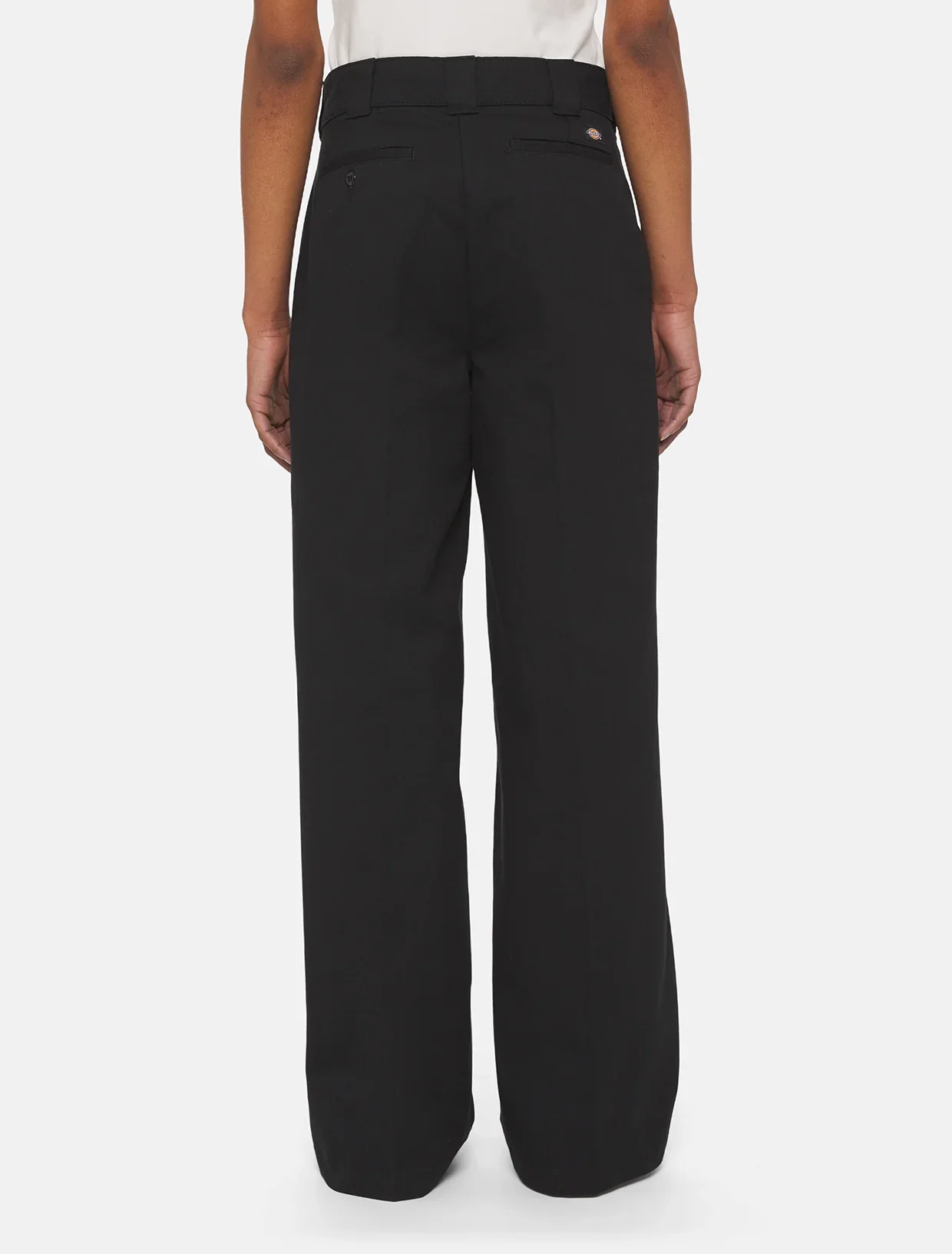 Dickies Women's Wide Leg work Pants Black DK0A4YSEBLK1 - Image 2