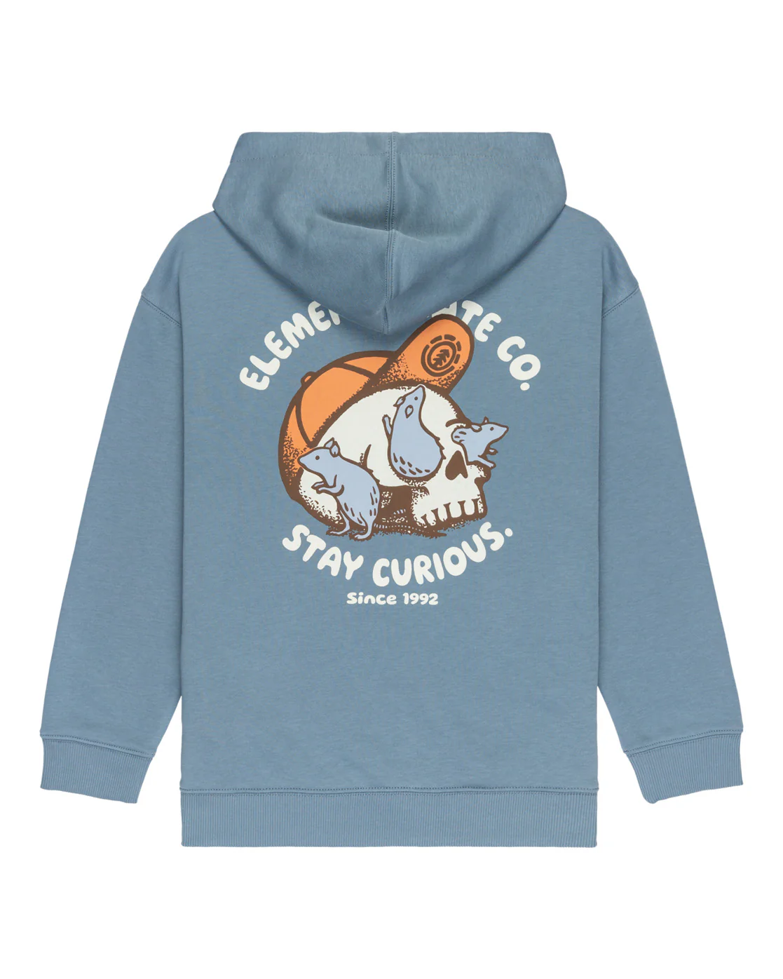 Element Kid's Curious Po Y Hoodie (8-16) Blue Mirage ELBSF00201_BMK0 - Image 2