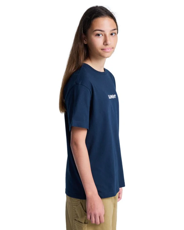 Element Kids Curious Y T-Shirt Eclipse Navy ELBZT00252-ECN - Image 3