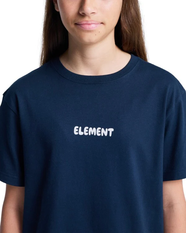 Element Kids Curious Y T-Shirt Eclipse Navy ELBZT00252-ECN - Image 4
