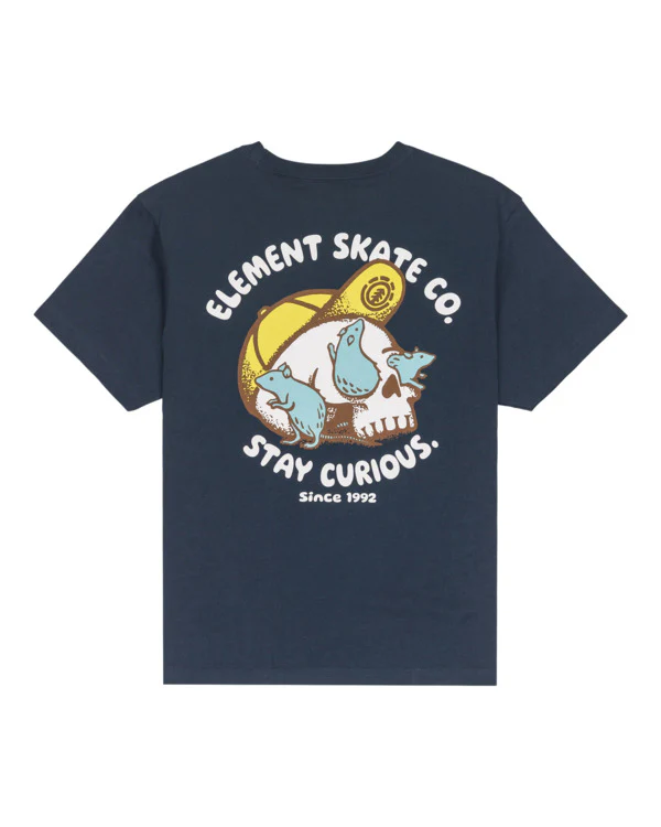 Element Kids Curious Y T-Shirt Eclipse Navy ELBZT00252-ECN - Image 8