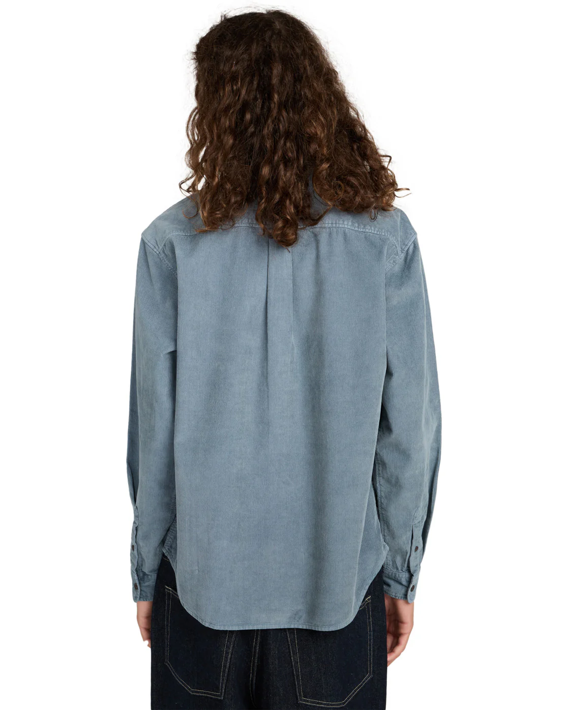 Element Men's Button Down Regular Corduroy Shirt Blue Mirage ELYWT00187-BMK0 - Image 2