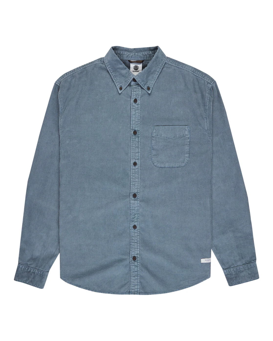 Element Men's Button Down Regular Corduroy Shirt Blue Mirage ELYWT00187-BMK0 - Image 6