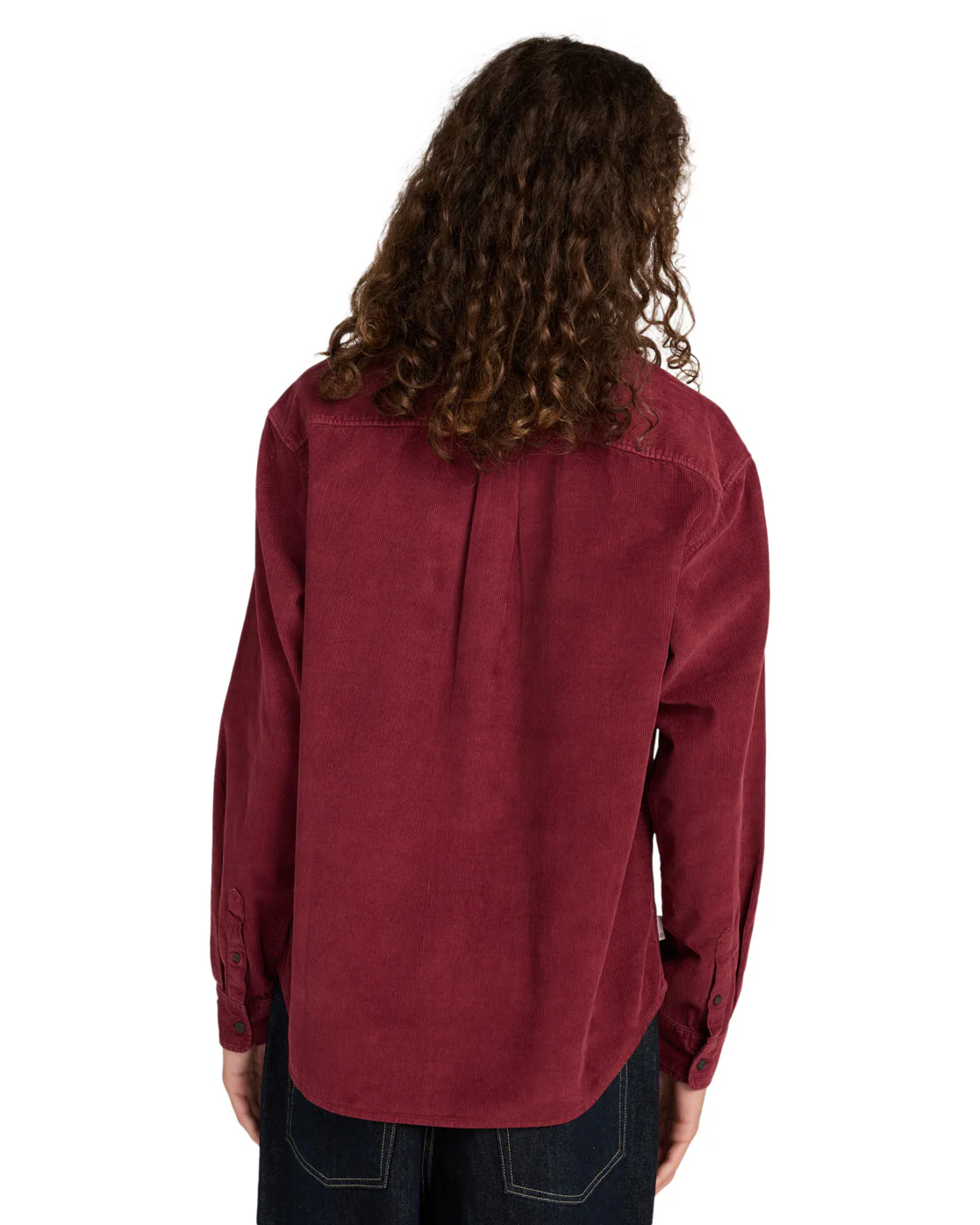 Element Men's Button Down Regular Corduroy Shirt Zinfandel ELYWT00187-RSS0 - Image 2