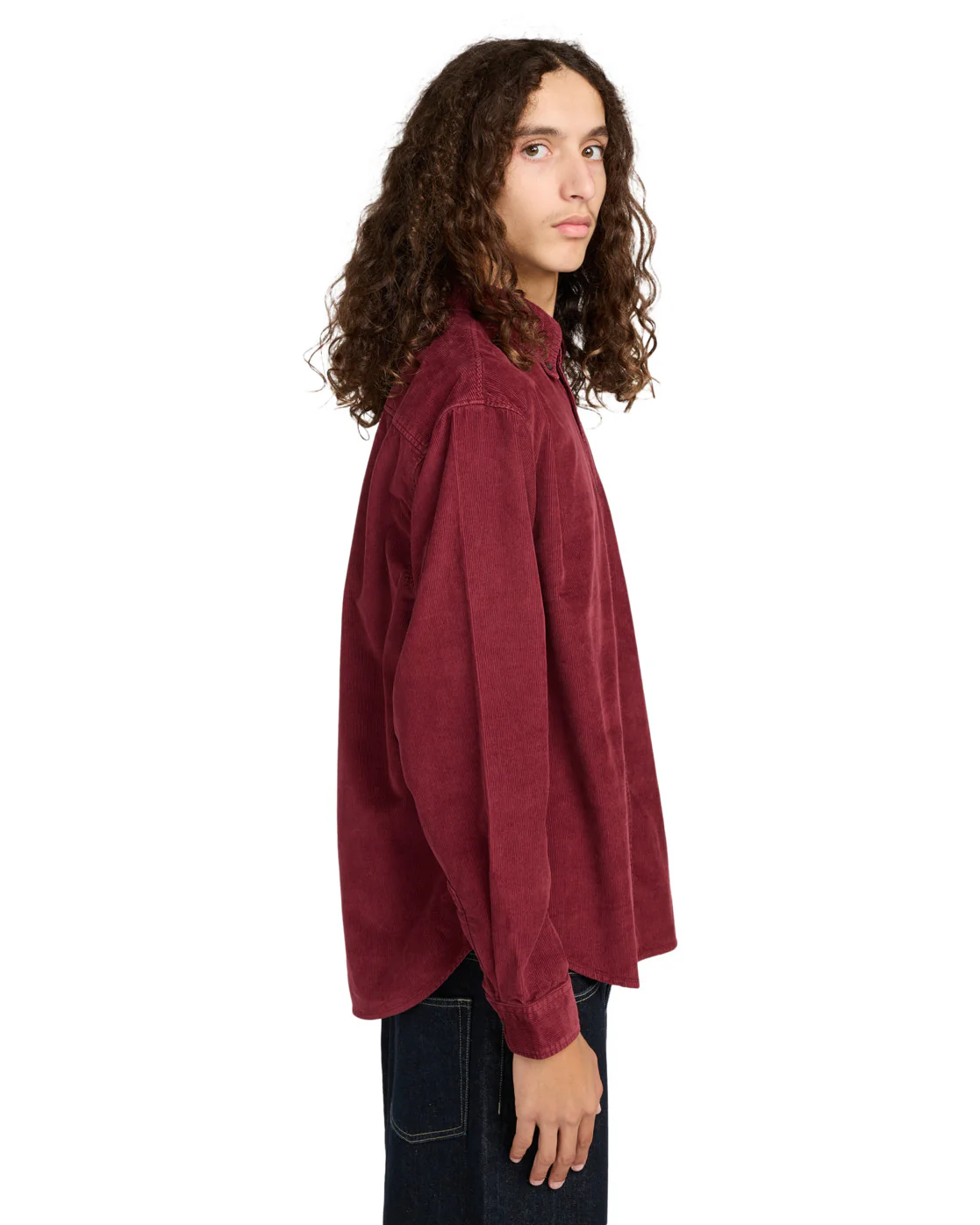 Element Men's Button Down Regular Corduroy Shirt Zinfandel ELYWT00187-RSS0 - Image 5