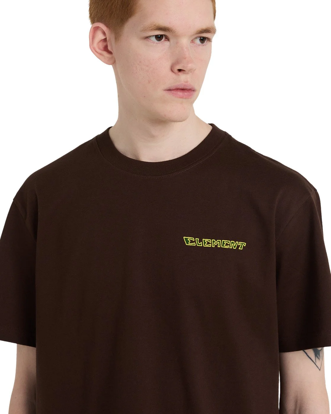 Element Men's Fortune Short Sleeve T-Shirt Java ELYZT00623-CTF0 - Image 5