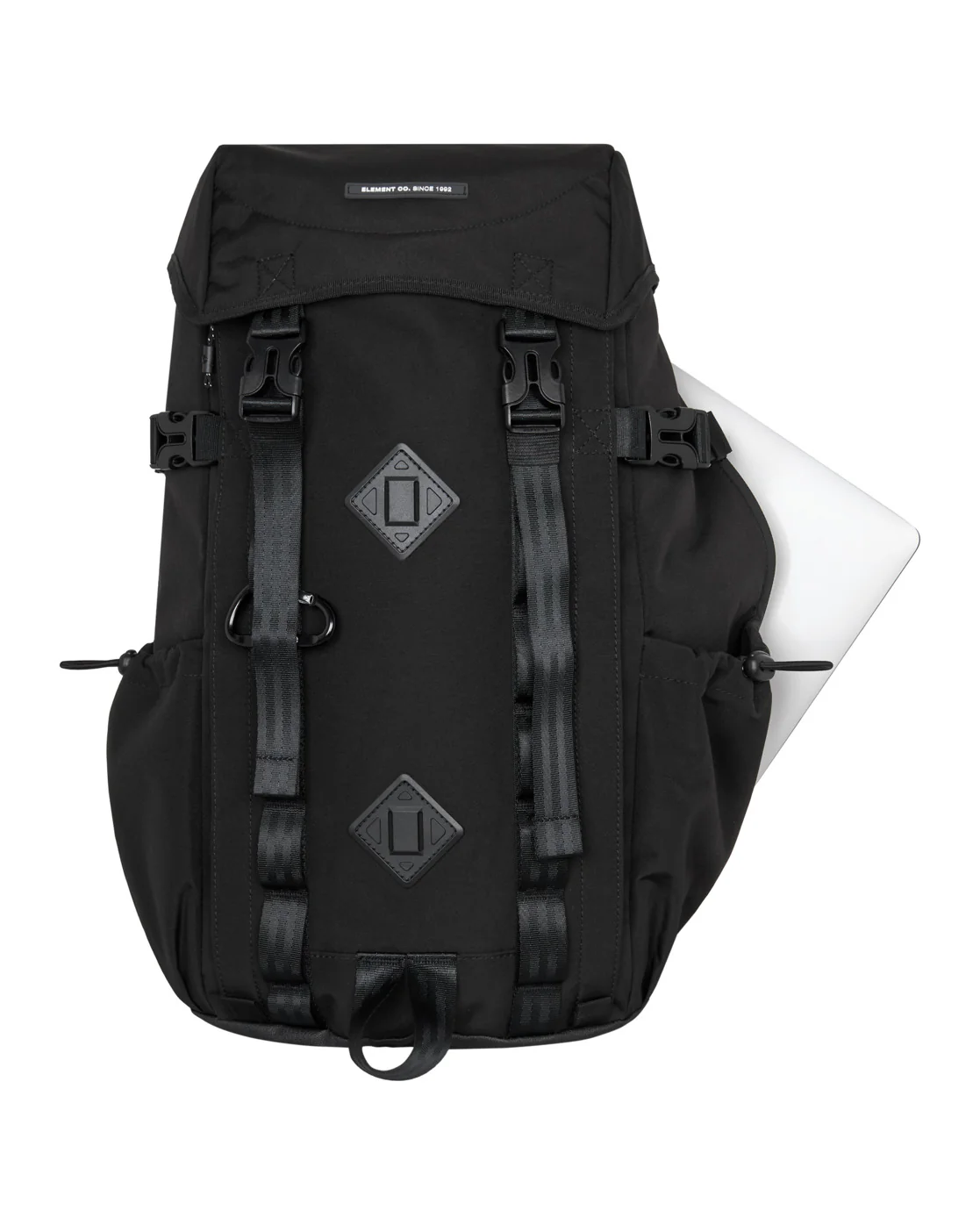Element Men's Furrow Large Classic Outdoor Backpack Flint Black ELYBP00165-FBK - Image 2