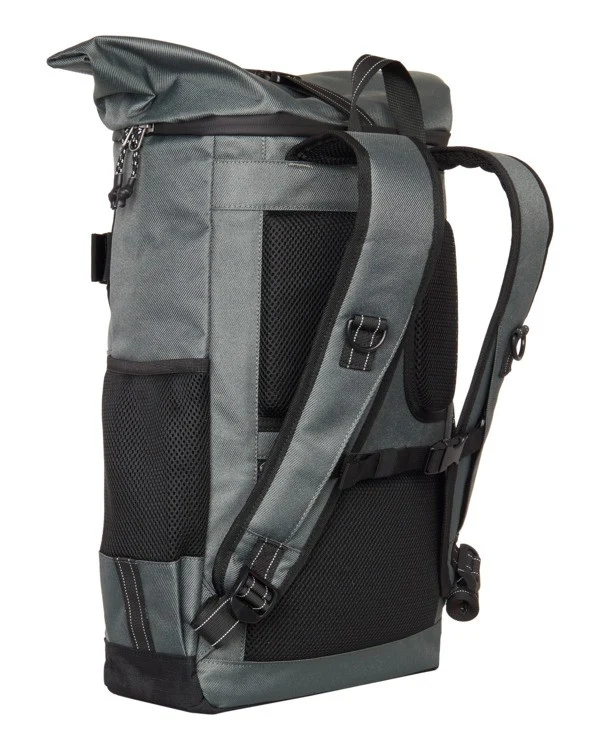 Element Men's Ground Skate Large Progressive Skate Roll-Top Backpack Ardoise ELYBP00149_KRN0 - Image 2