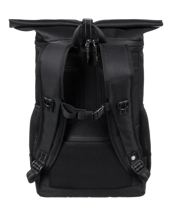 Element Men's Ground Skate Large Progressive Skate Roll-Top Backpack Flint Black ELYBP00149_FBK - Image 2