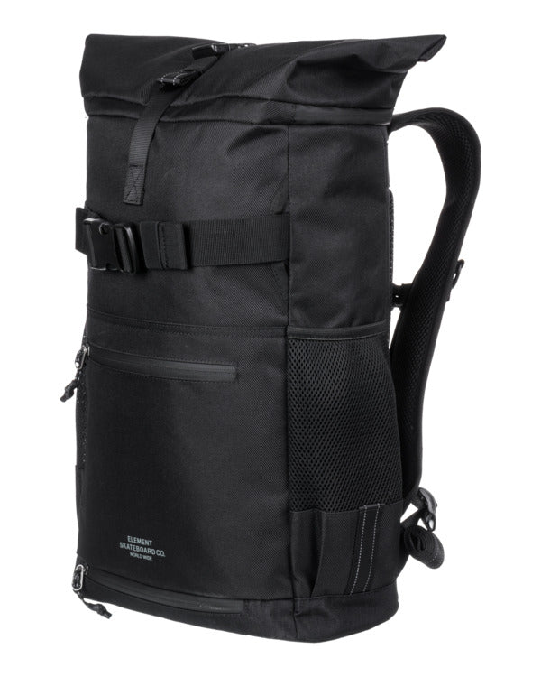 Element Men's Ground Skate Large Progressive Skate Roll-Top Backpack Flint Black ELYBP00149_FBK - Image 3
