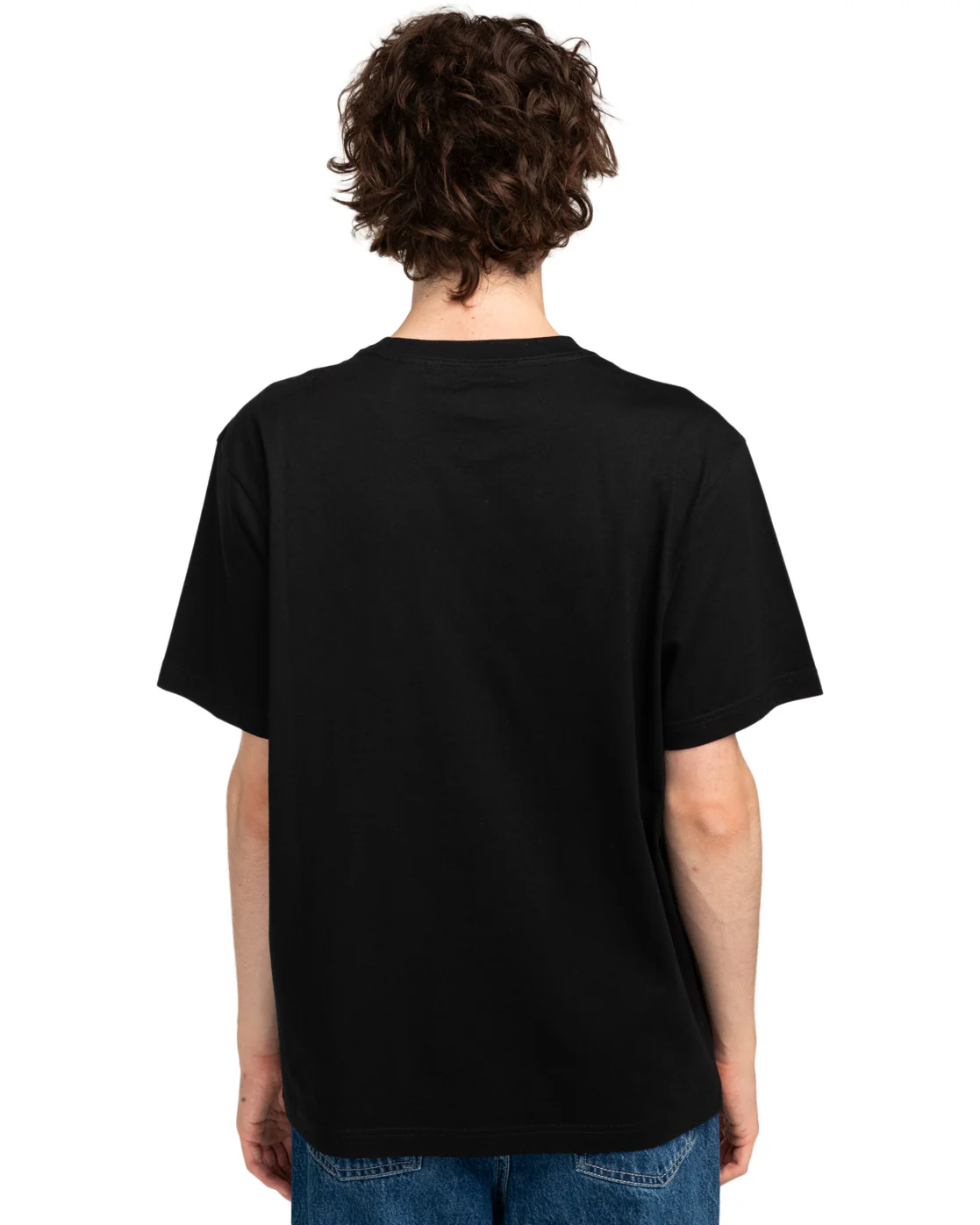 Element Men's Icon Embroidery Short Sleeve T-Shirt Flint Black ELYKT00168-FBK - Image 3