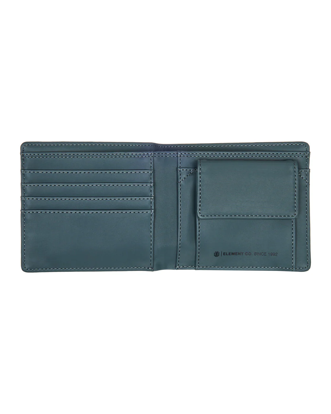 Element Men's Icon Strap Heavy Duty Large Bi-Fold Wallet Ardoise ELYAA00207-KRN0 - Image 3
