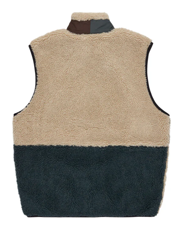 Element Men's Lake Sherpa - Sherpa Vest Multicolor ELYJK00226-KSQE - Image 2